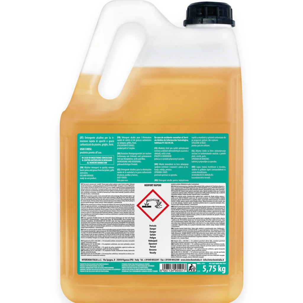 Neofort Rapido Piastre e Forni 5 lt INTERCHEM