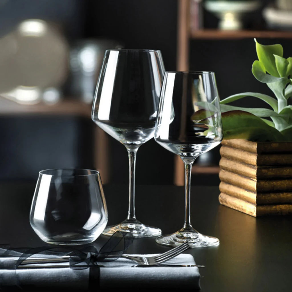 Set 6 Bicchieri Acqua Aria 55 cl in Eco Cristallo RCR Cristalleria