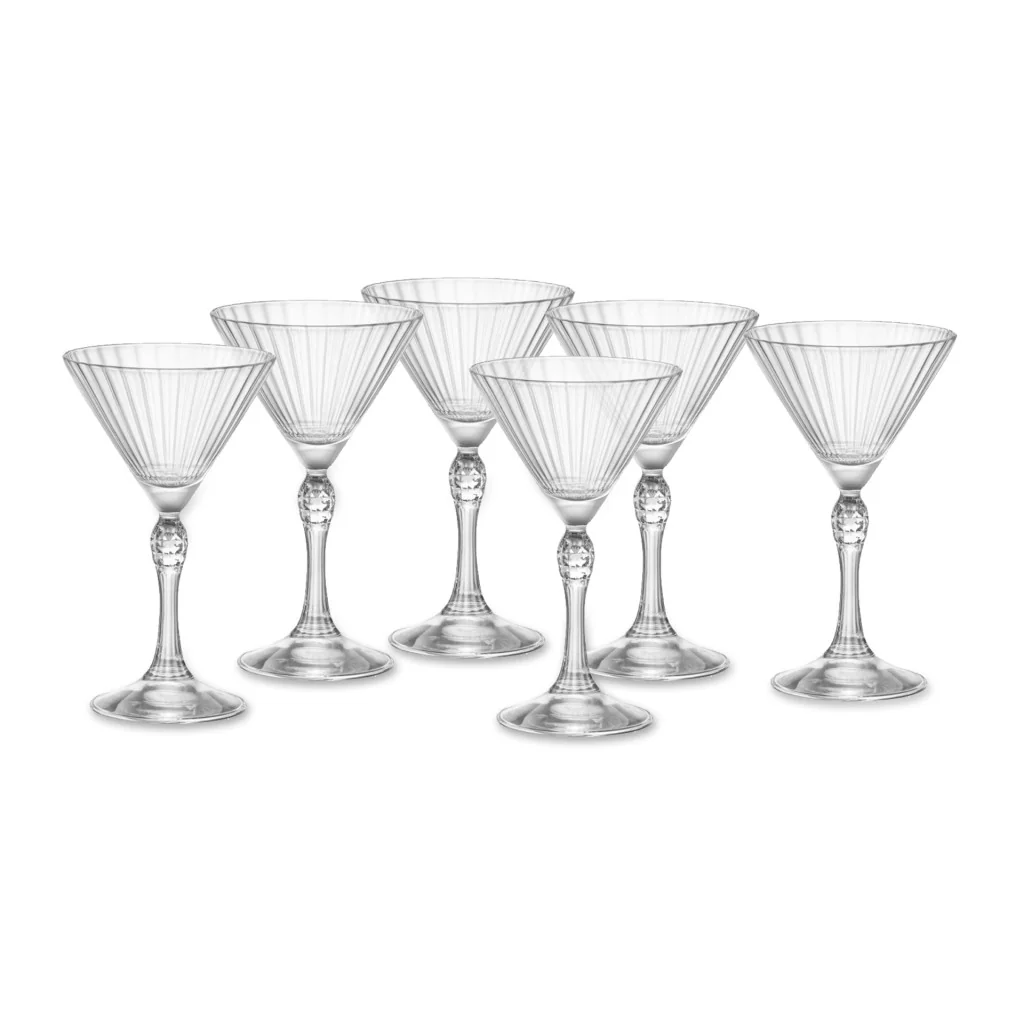 Set 6 Calici Martini Small America '20s 15,5 cl BORMIOLI ROCCO