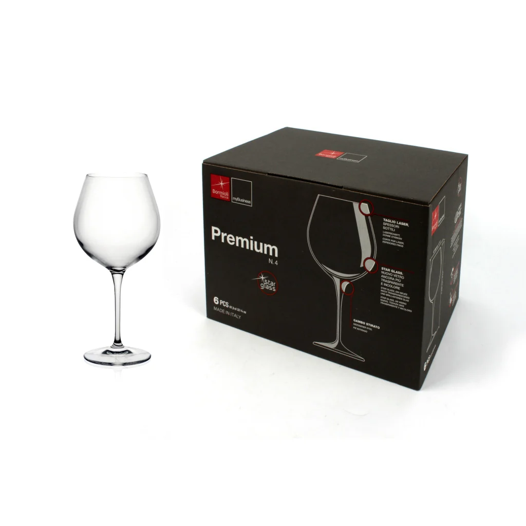 Set 6 Calici Vino Premium 4 Nebbiolo 67,5 cl BORMIOLI ROCCO