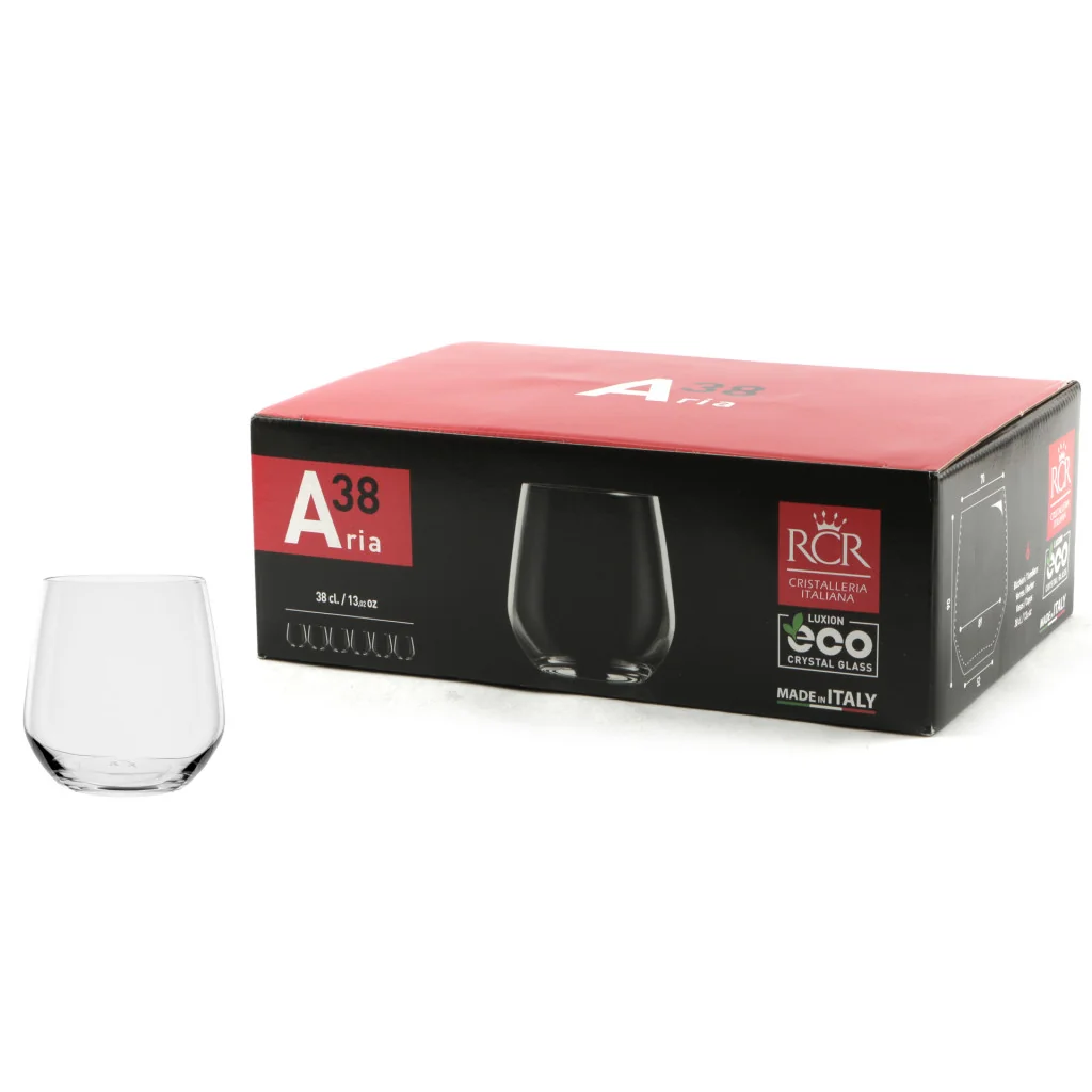 Set 6 Bicchieri Aria Acqua 38 cl RCR