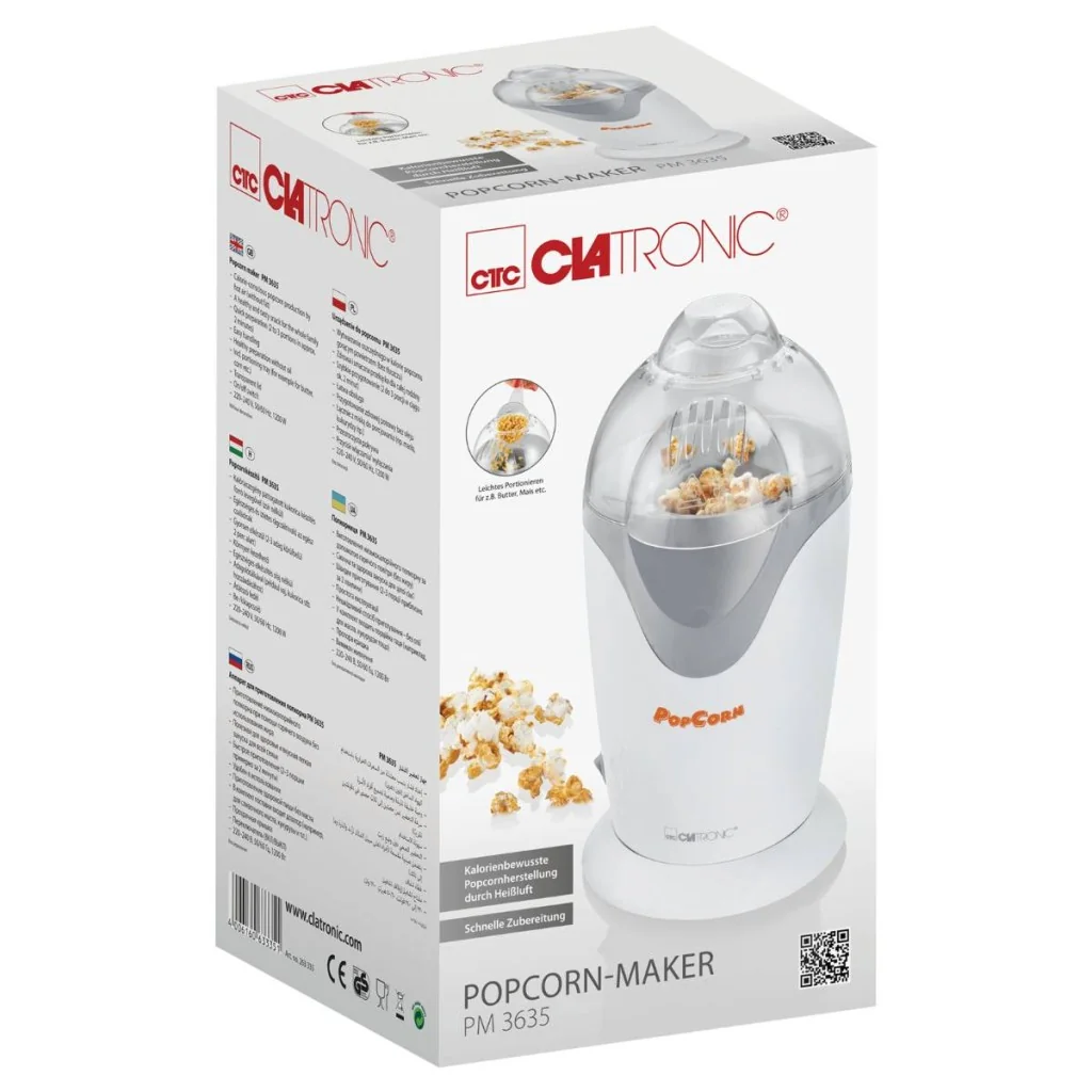 Pop Corn Maker 1200w CLATRONIC