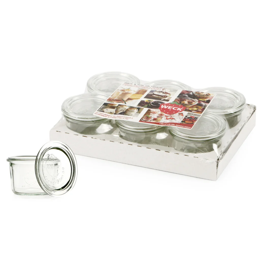 Vasetto Weck con Coperchio 80 ml DOSEN-ZENTRALE