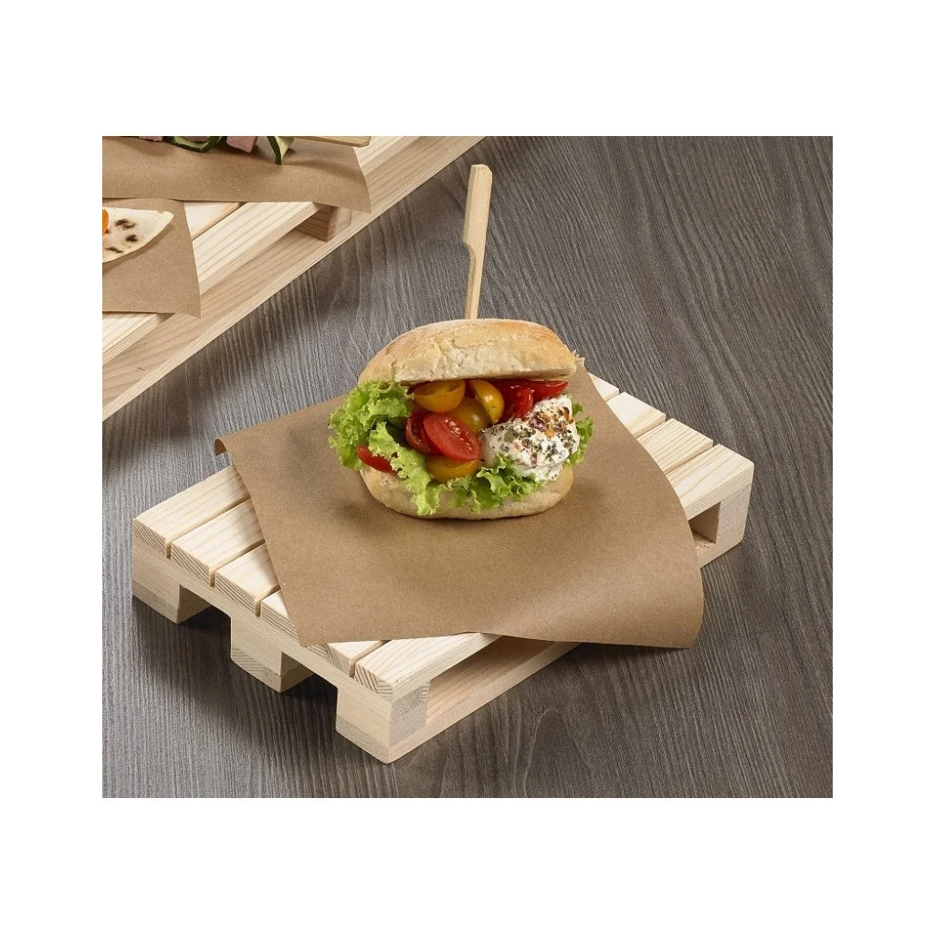 Bancalini Mini Pallet in Legno 40x15 cm Leone