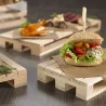 Bancalini Mini Pallet in Legno 40x15 cm Leone