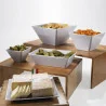 Set 3 Alzate Espositori Bamboo