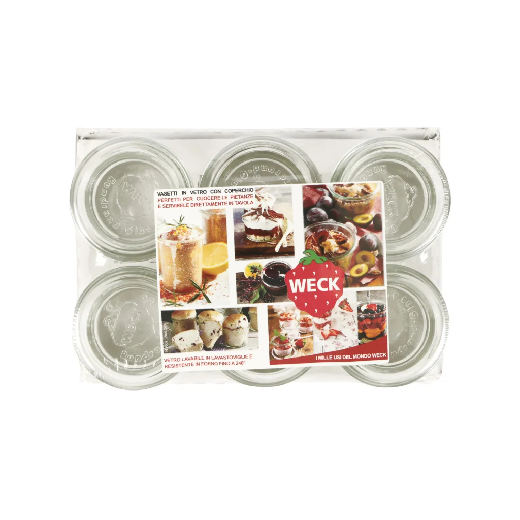 Vasetto Weck con Coperchio 80 ml DOSEN-ZENTRALE