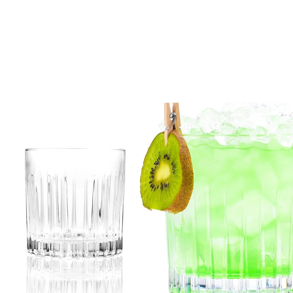 Set 6 Bicchieri Cocktail Timeless da 31 cl in Eco Cristallo Intagliato RCR Cristalleria