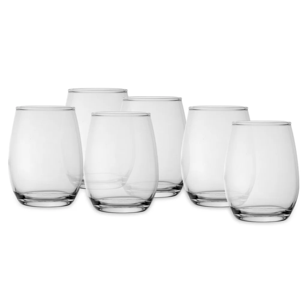 Bicchiere Amber Acqua in Vetro 35 cl 6 pz Pasabache