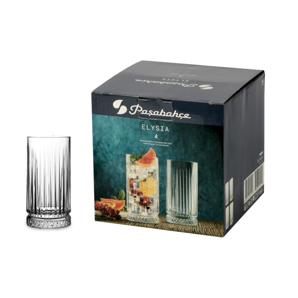 Set 4 Bicchieri Elysia Long Drink 45,5 cl Pasabache