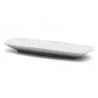 Vassoio Tokio Bianco 25x14 cm Porcellana Saturnia