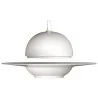 Cloche Porcellana per Piatto Fondo Saturno Ø 25 cm Costa Verde