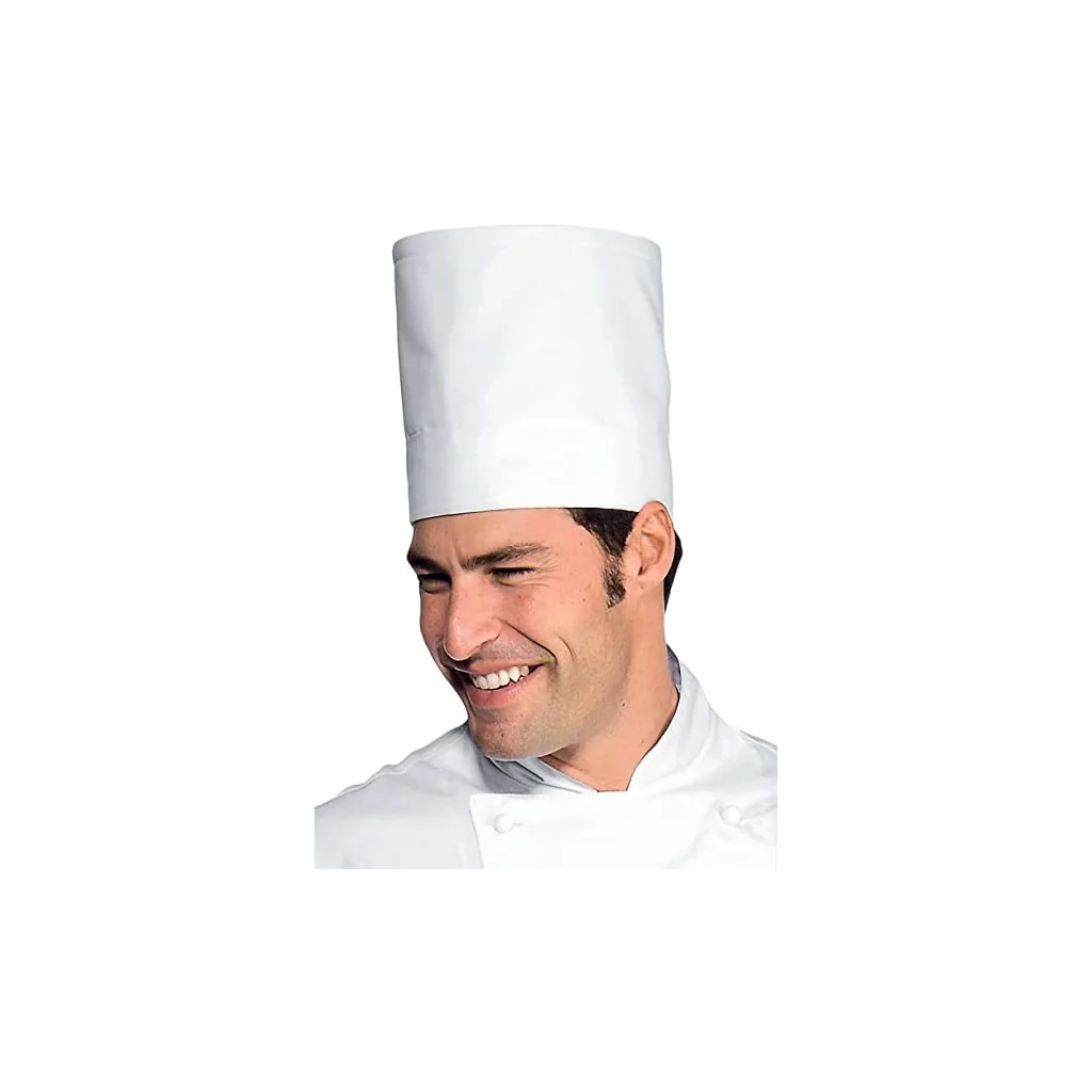 Cappello Cuoco Elite Bianco Isacco