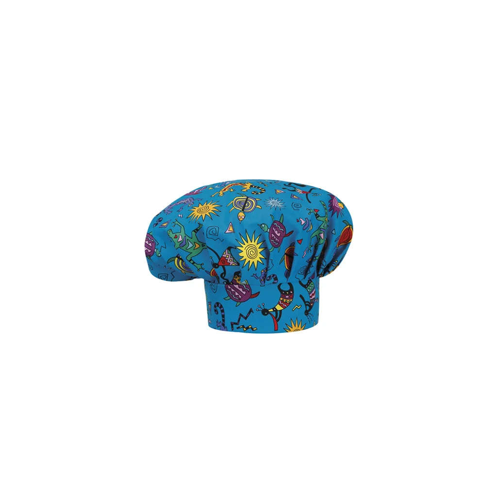Cappello Cuoco Batik 100% Cot Egochef