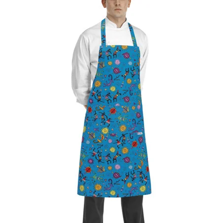 Grembiule Pettorina Bip Apron Batik EGOCHEF