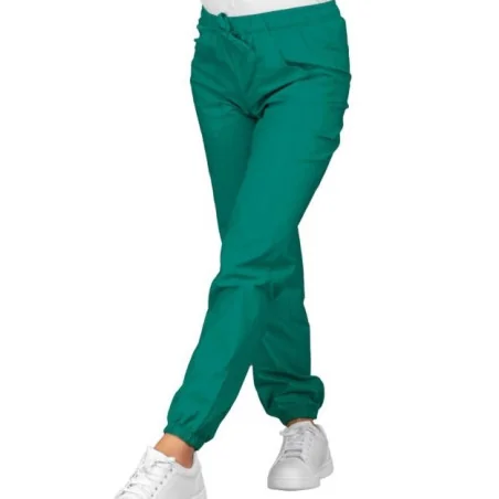Pantagiaffa C/elastico Verde Chirurgia Cot.100% ISACCO