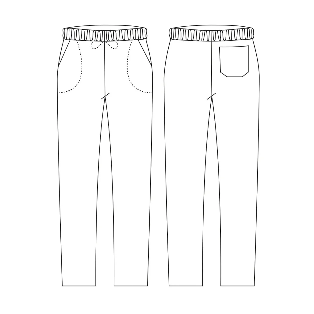 Pantalone Coulisse Peace and Love Multicolor EGOCHEF