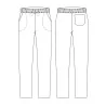 Pantalone Coulisse Peace and Love Multicolor EGOCHEF
