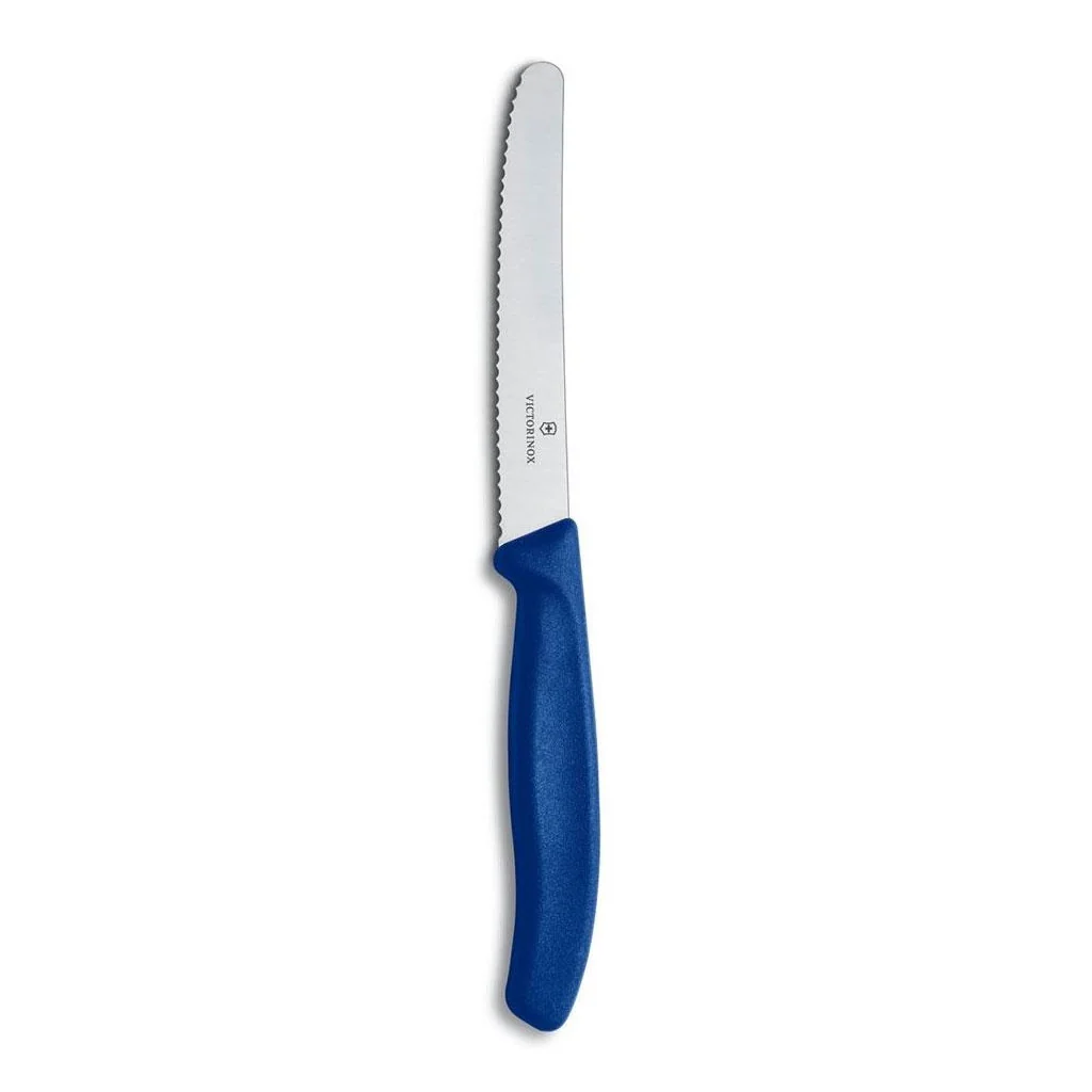 Coltello Tavola Seghettato Blu Swiss Classic 11 cm VICTORINOX