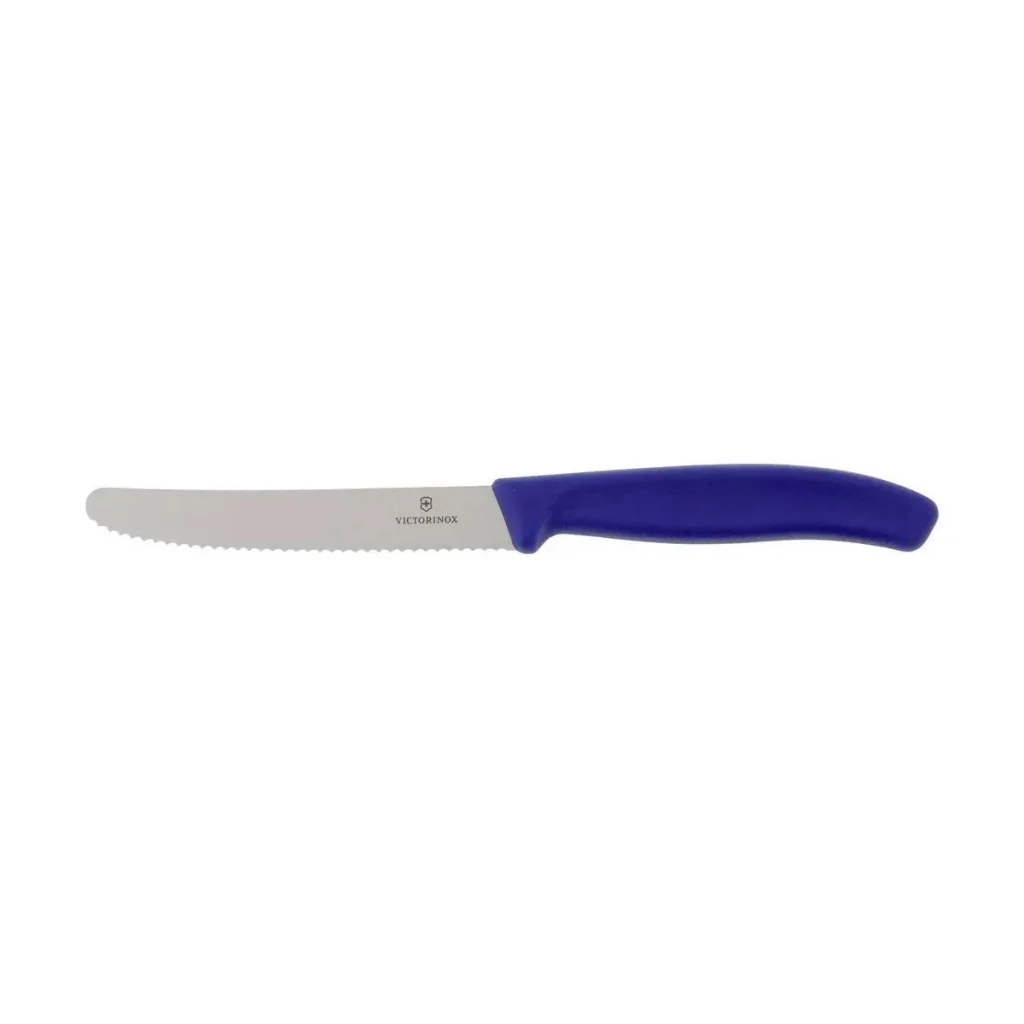 Coltello Tavola Seghettato Blu Swiss Classic 11 cm VICTORINOX