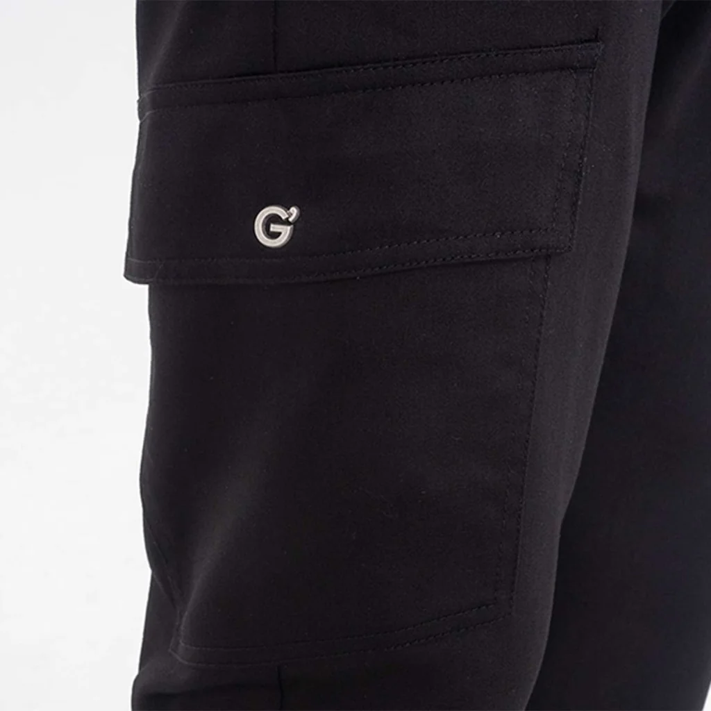 Pantalone Darko Nero Cot/pol/elast Giblor's