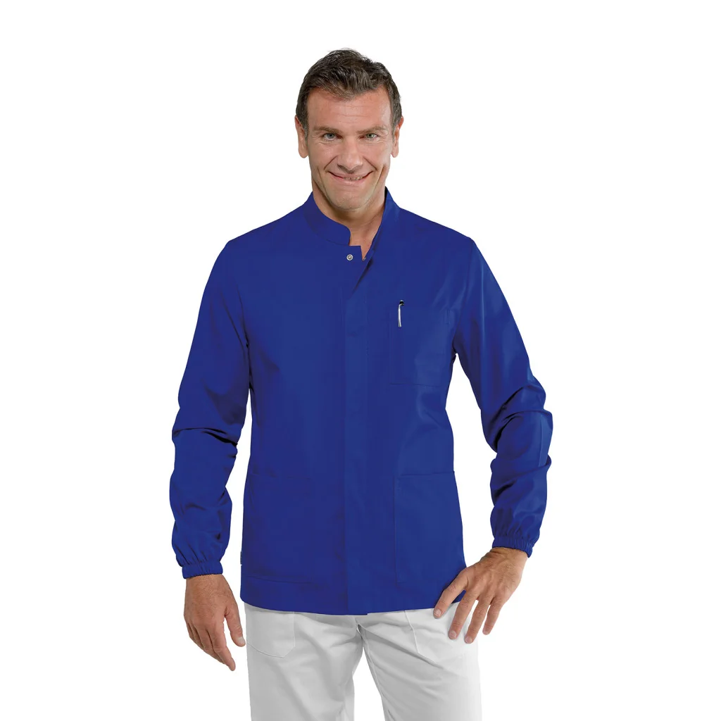 Casacca Corfu' Blu Cina Pol/cot M/l ISACCO