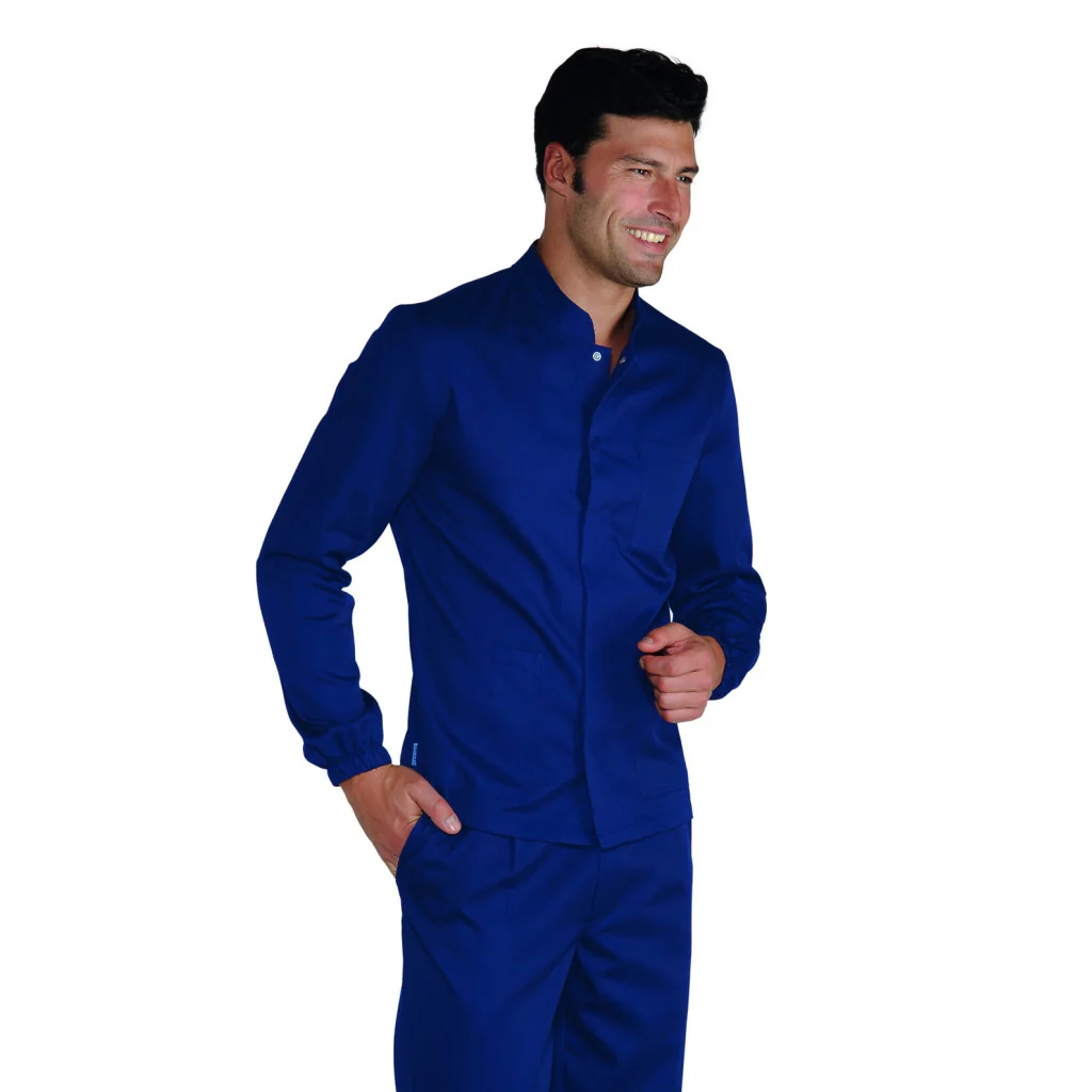 Casacca Corfu Blu Pol/cot Isacco