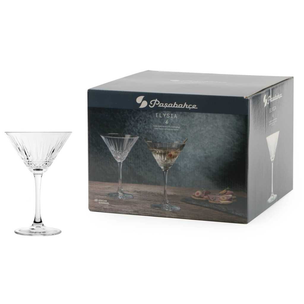 Set 4 Coppe Martini Elysia 22 cl PASABAHCE
