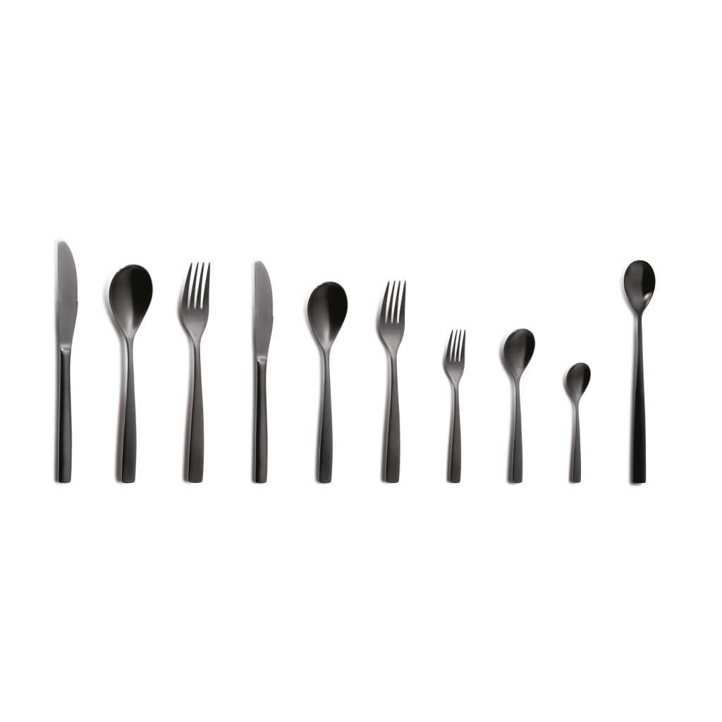 Set 12 Coltelli Frutta Bcn Neri COMAS