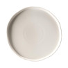 Piatto Piano Wave Bianco 23 cm MEDRI