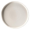 Piatto Piano Wave Bianco 27 cm MEDRI
