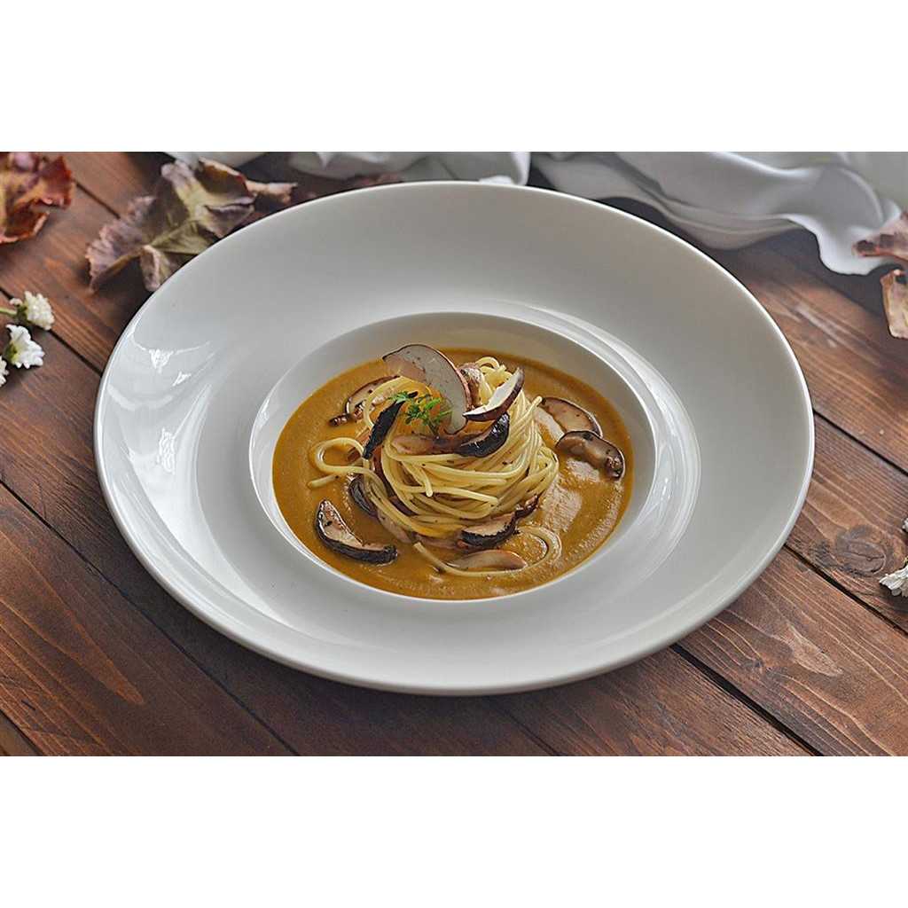 Piatto Pasta Bowl Bianco 32 cm MEDRI