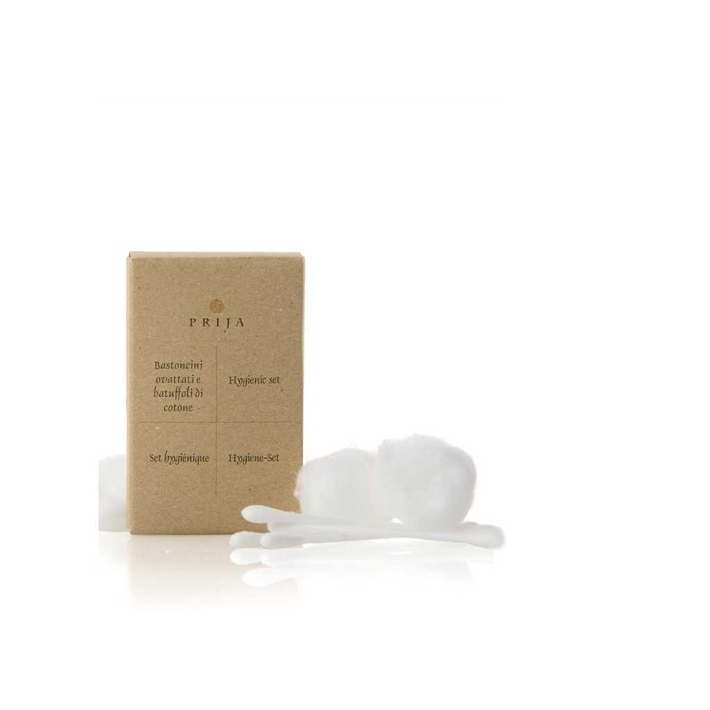 Set igienico cotton fioc e batuffoli Prija 100 pz GFl