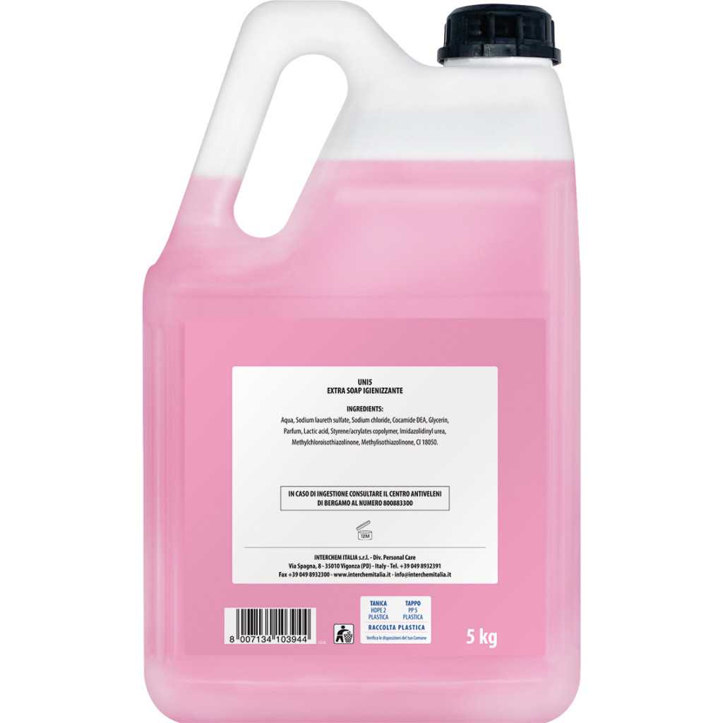 Uni5 Extra Soap Igienizzante 5 kg INTERCHEM