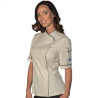 Giacca Lady Snaps Lino Beige ISACCO
