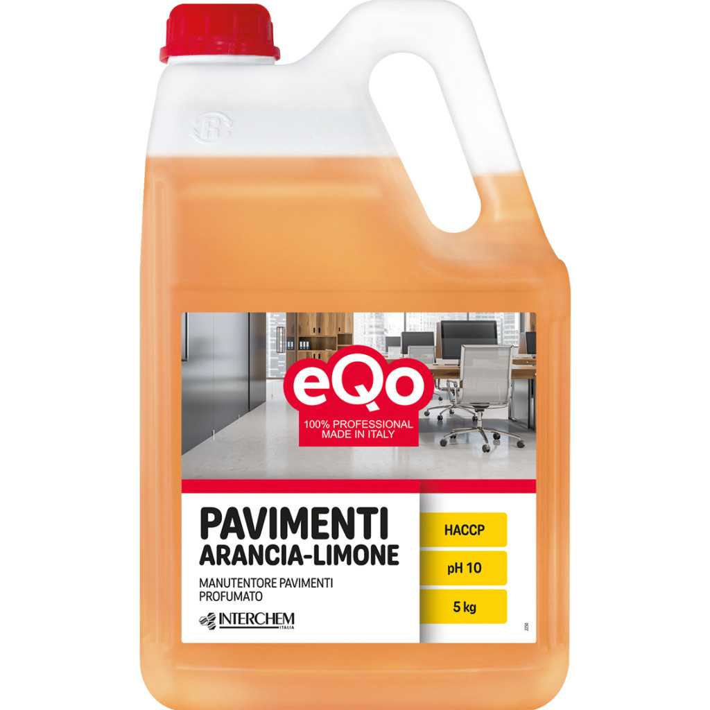 EQO Pavimenti Arancia Limone 5 kg INTERCHEM