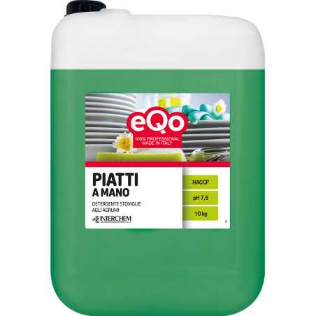 Eqo Detergente Piatti a Mano Limone 10 kg INTERCHEM