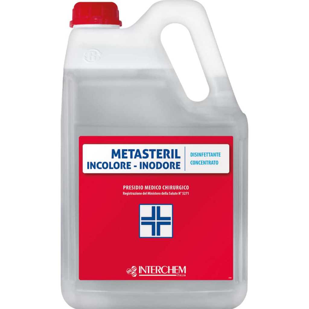 Disinfettante Metasteril Inodore 5 lt PMC INTERCHEM