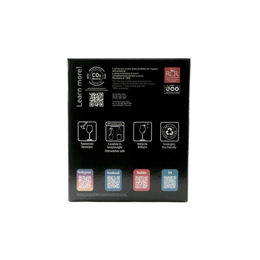 Set 6 Calici Cocktail Spritz Timeless 49 cl RCR CRISTALLERIA