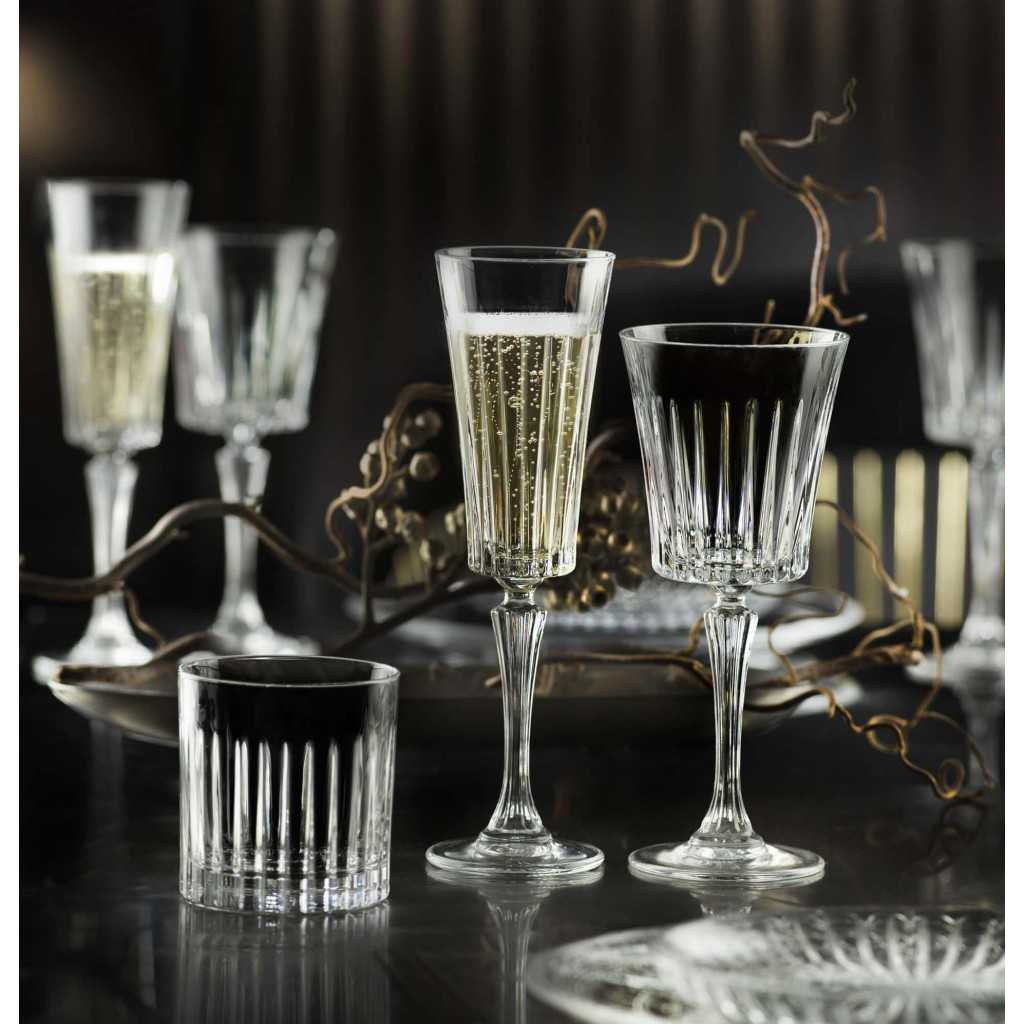 Set 6 Calici Flute Timeless 21 cl RCR CRISTALLERIA ITALIANA