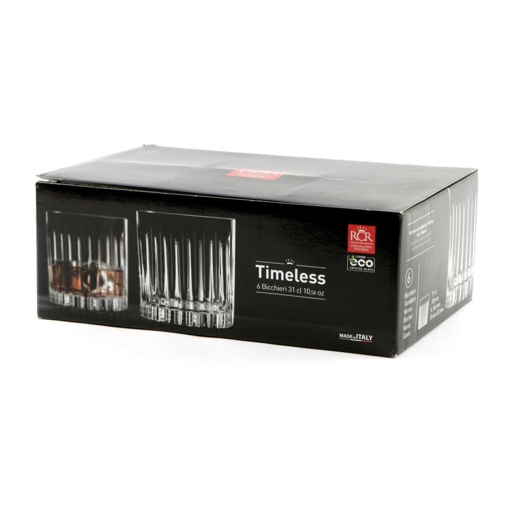 Set 6 Bicchieri Cocktail Timeless 31 cl RCR CRISTALLERIA