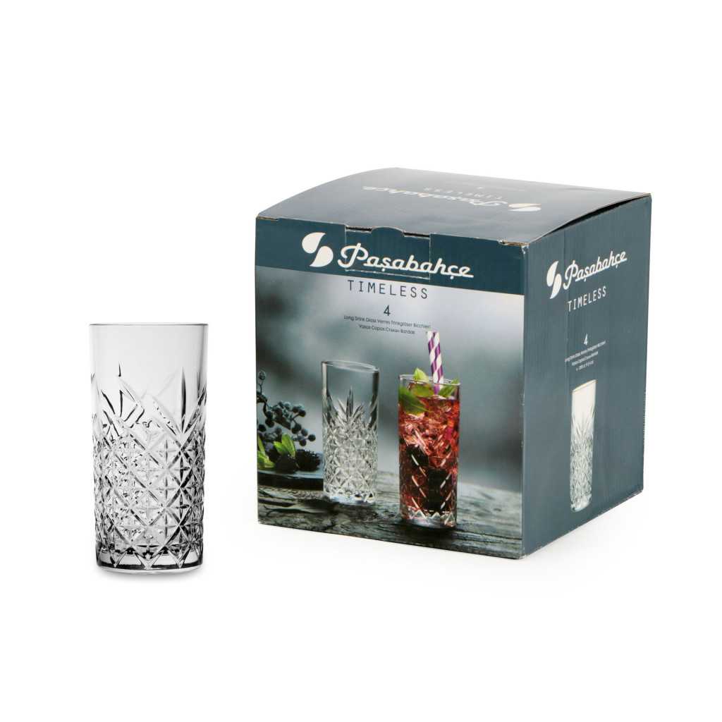 Set 4 Bicchieri Long Drink Timeless 30 cl PASABAHCE