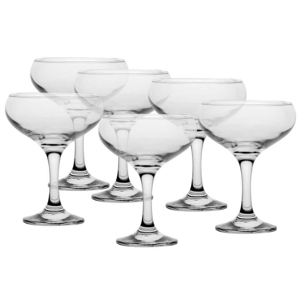 Set 6 Calici Coppa Champagne Bistro 27 cl PASABAHCE