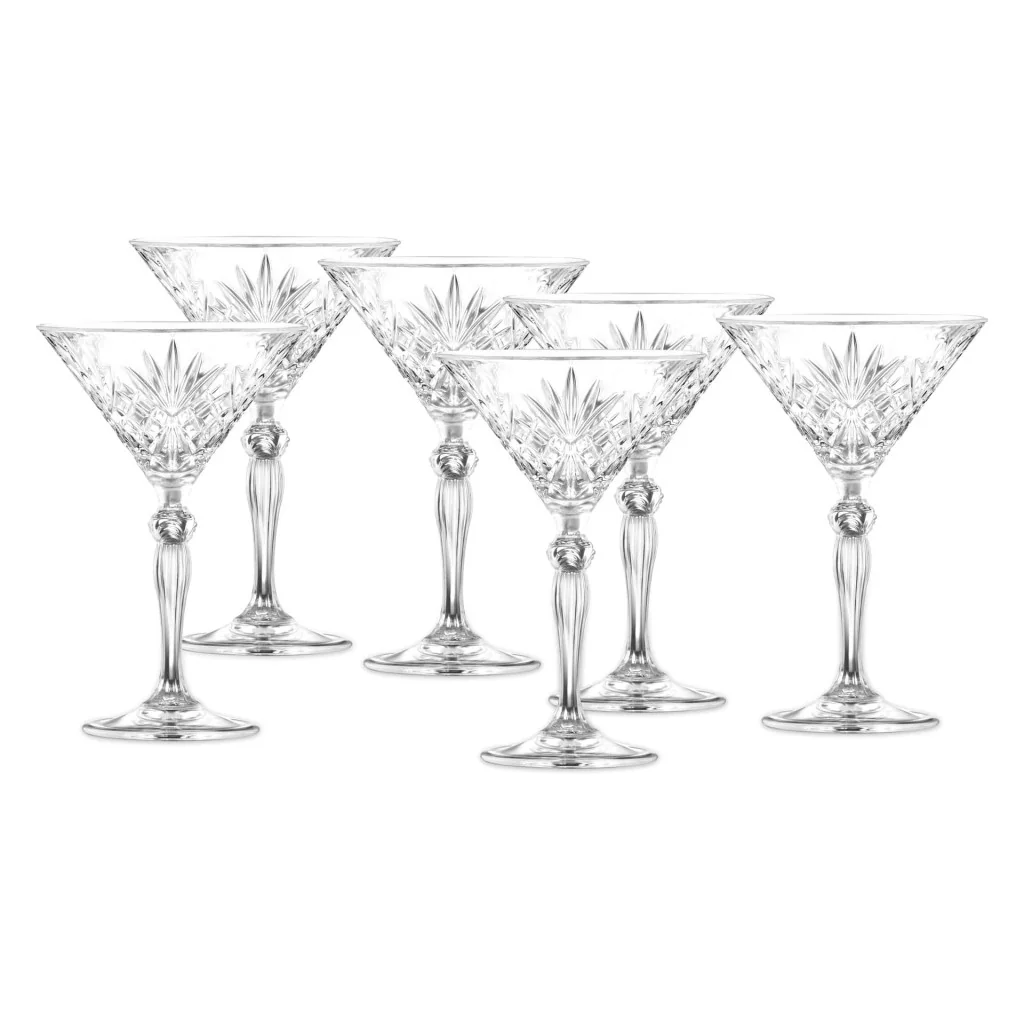 Set 6 Calici Martini Melodia 21 cl RCR CRISTALLERIA ITALIANA
