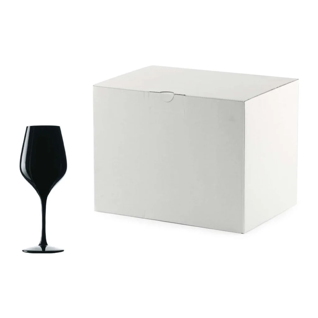 Set 6 Calici Vino Exquisit Neri 35 cl STOLZLE LAUSITZ