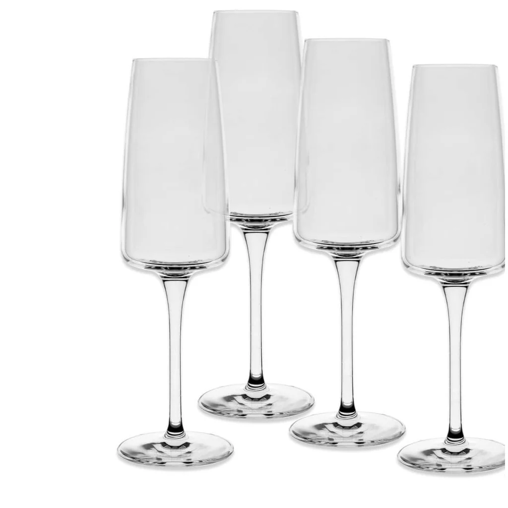 Set 4 Calici Flute Nexo Planeo 26,2 cl BORMIOLI ROCCO