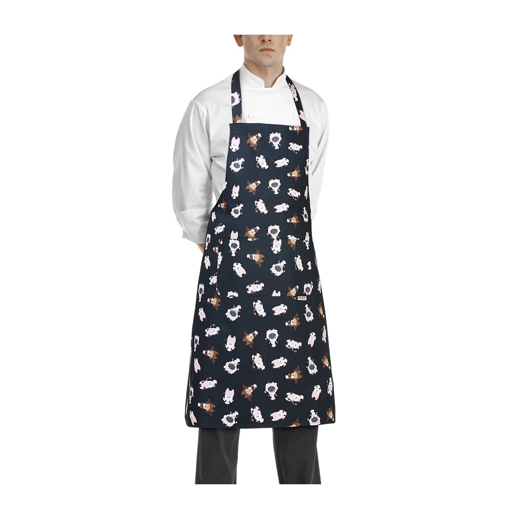 Grembiule Pettorina Bip Apron Puppies Blu EGOCHEF