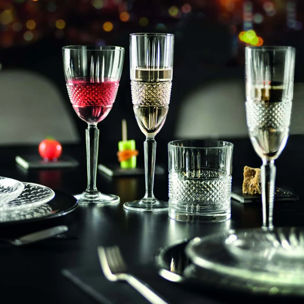 Set 6 Calici Vino Brillante 23 cl RCR CRISTALLERIA ITALIANA