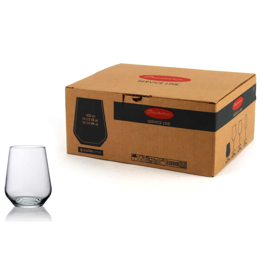 Set 6 Bicchieri Acqua Allegra 42 cl PASABAHCE