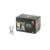 Set 6 Bicchieri Tattoo Clessidra Jigger 3/6 cl RCR CRISTALLERIA